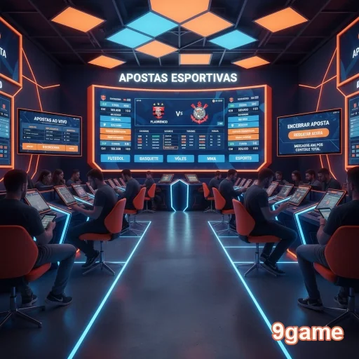 Ilustração de Explore o aplicativo cassino 9game para uma experiência ao vivo