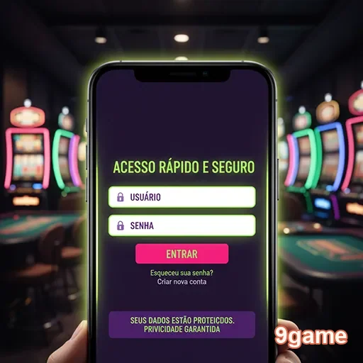 Ilustração de Descubra os jogos online no 9game com segurança e qualidade