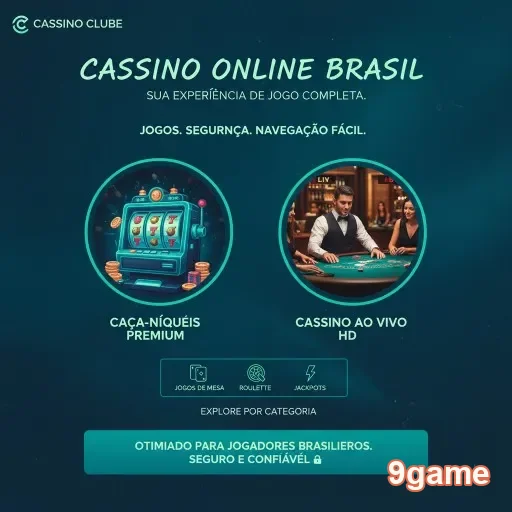 Ilustração de Acesse o Melhor do Cassino Live na 9game e Jogue com Segurança
