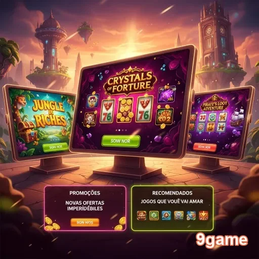 Ilustração de Descubra a Plataforma de Jogos 9game com Total Segurança